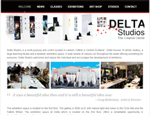 Tablet Screenshot of deltastudios.net